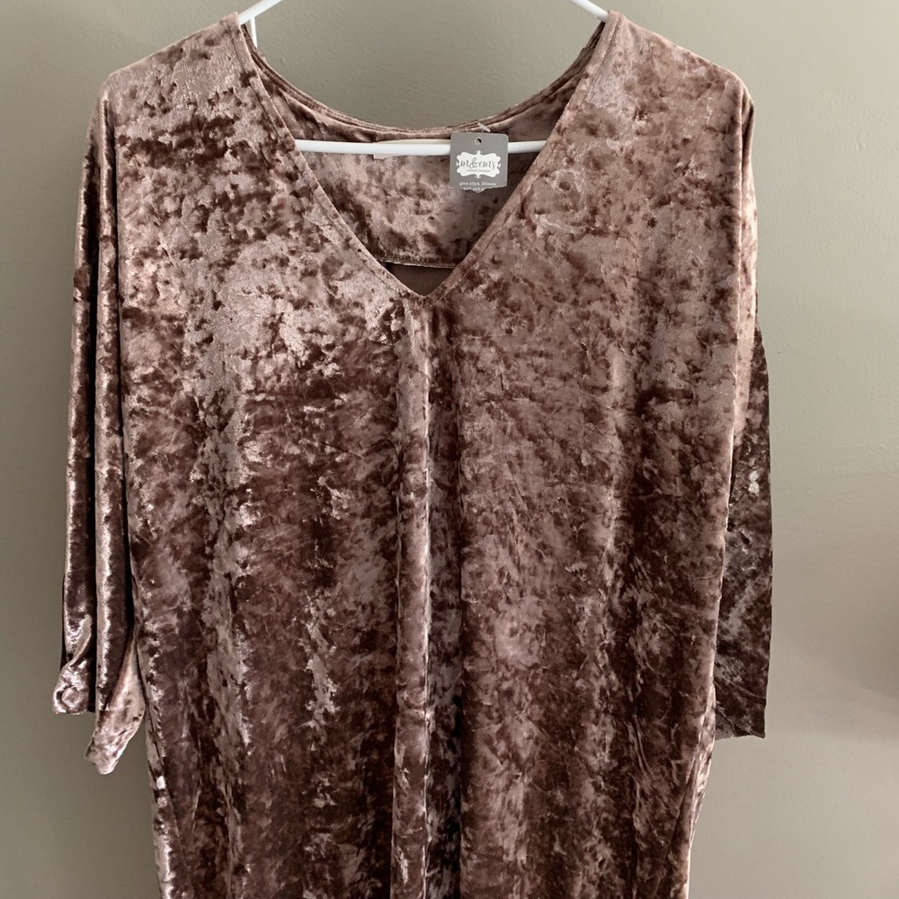 Velvet Shift Dress